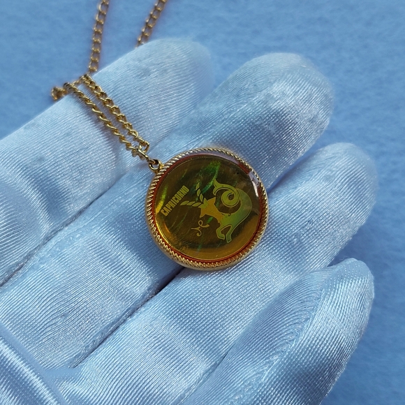 Pendant chain Zodiac sign Capricorno Ibex - Picture 4 of 6